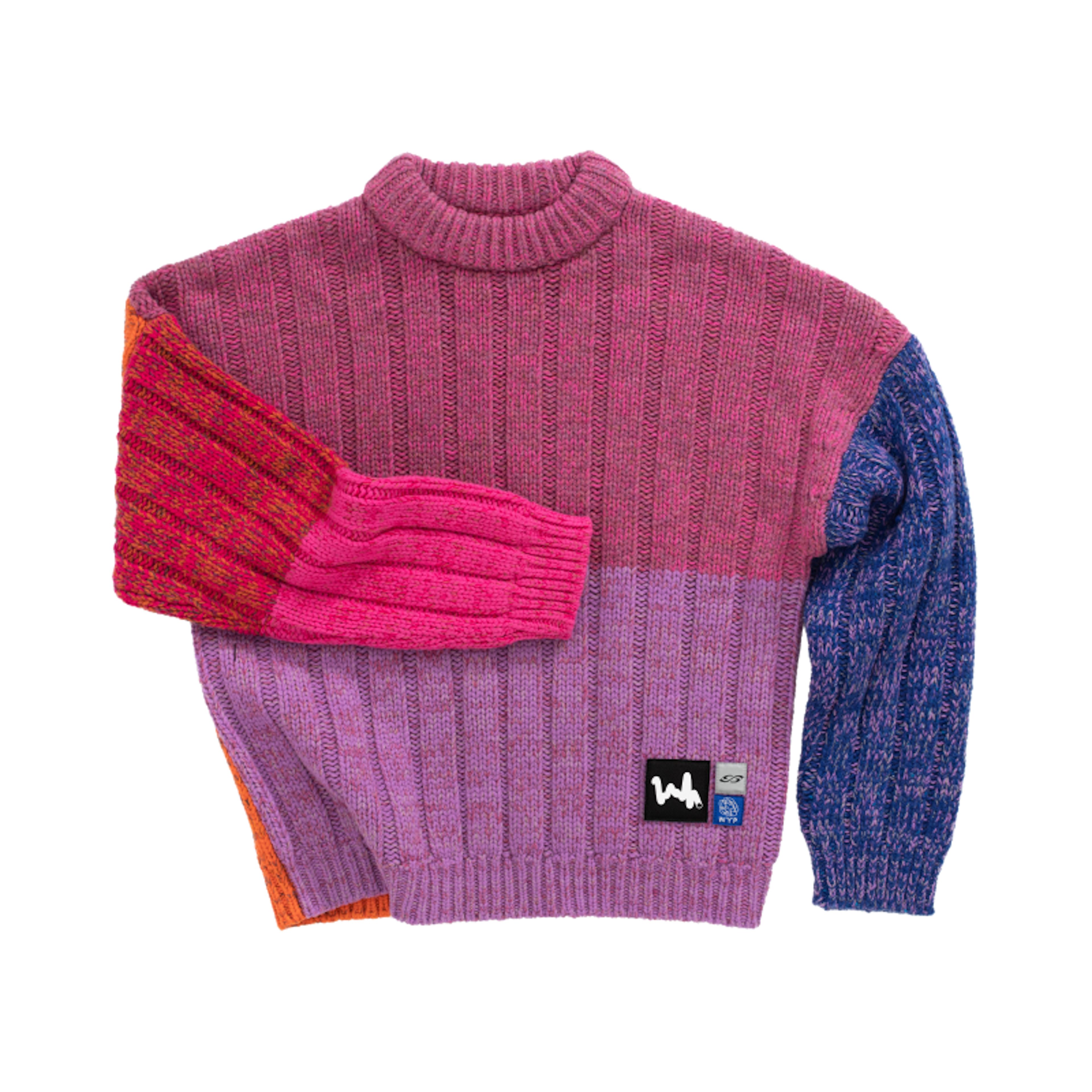 Front of Tribute Brand ODD sweater based on Chromie Squiggle