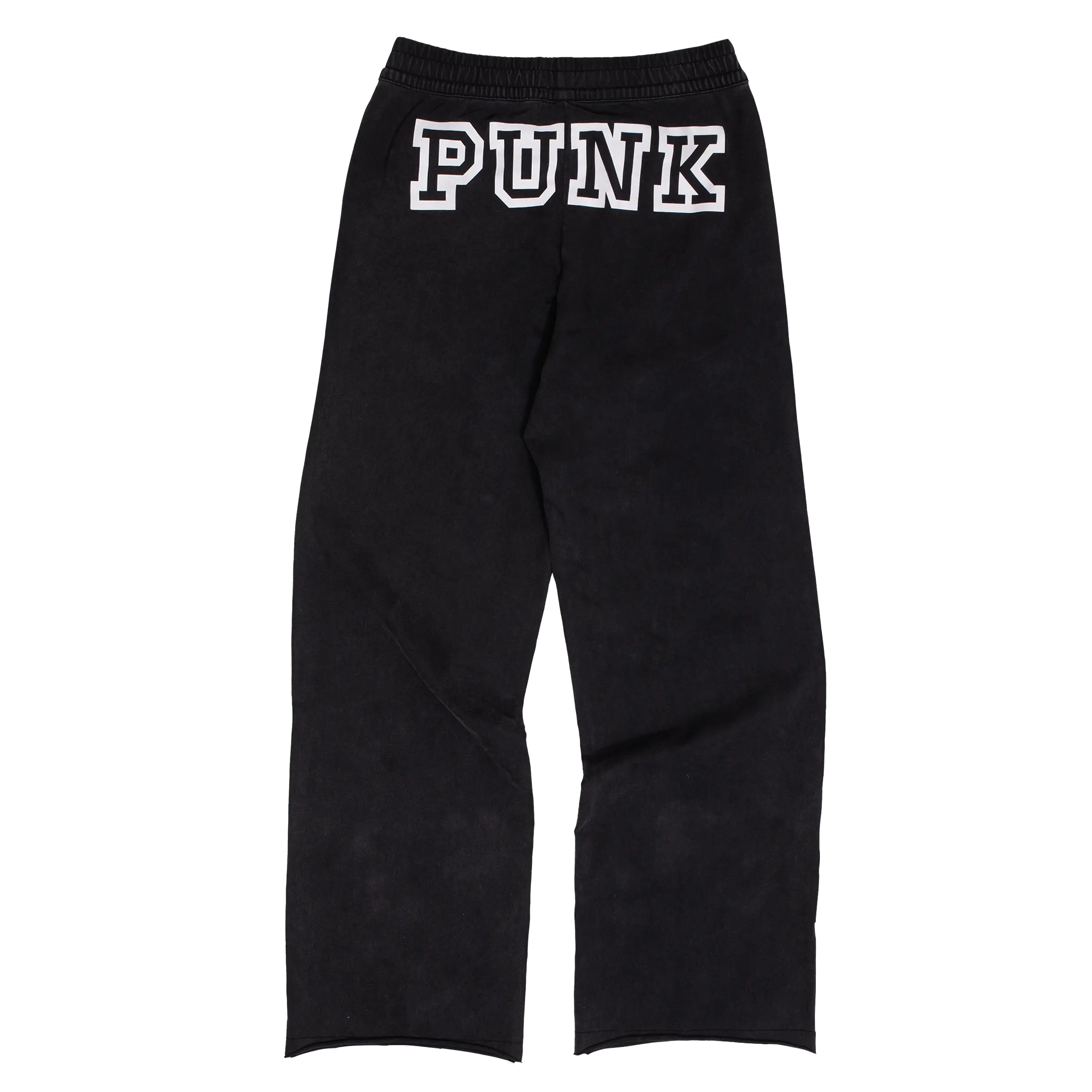 Black Punk Pants Back